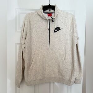 Nike Women’s Zip-Up Sweater in Cream